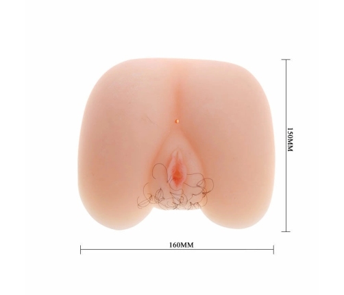 Baile Cyberskin Intimate Machine Dual Entry Anatomical 15x16 cm