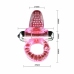 Baile Sweet Abs Pink Vibrating Intimate Ring 10 Modes Flexible 4.6cm