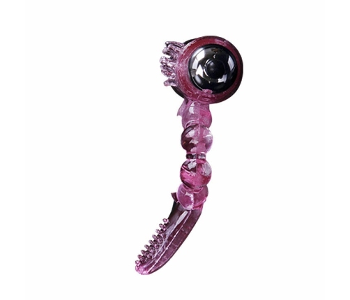 Baile Silicone Ring Pink - 10 Rhythm Intimate Vibration System