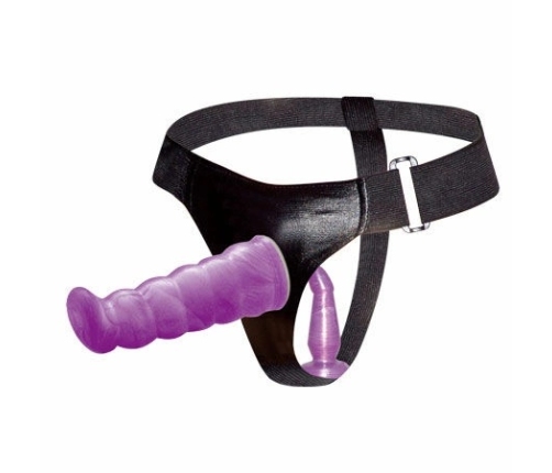 Baile Lilac Dual Attachment Harness System 17 cm - Adjustable TPR Design