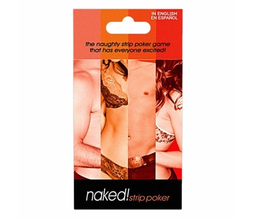 Kheper Games Naked! Strip Poker Card Game Bilingual ES/EN Edition