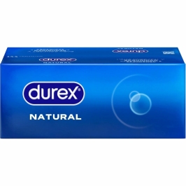 Durex Natural Comfort 144-Pack Latex Protective Covers, Easy-On Shape