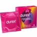 Durex Dame Placer Condoms 3-Pack - Textured Latex, 56mm, Lubricated