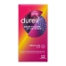 Durex Dame Placer 12-Pack Premium Latex Textured Condoms 56mm