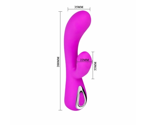 Pretty Love Smart Honey Intimate Vibrator Lilac 18cm Dual Motor Silicone