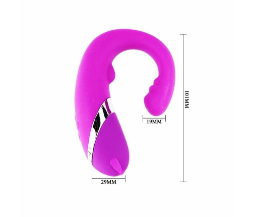 Pretty Love Amour Lilac - Anatomical Prostate & Perineum Massager, Silicone