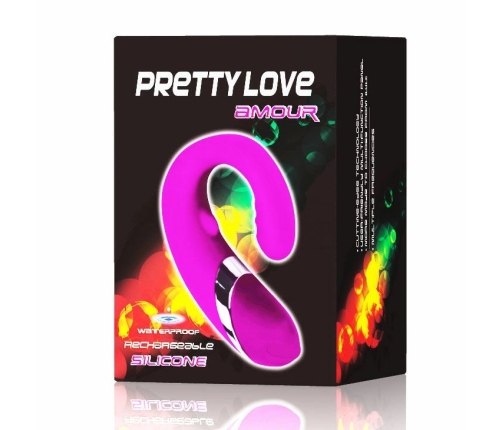 Pretty Love Amour Lilac - Anatomical Prostate & Perineum Massager, Silicone
