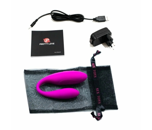 Pretty Love Fascination Lilac Flexible Dual-Motor Intimate Machine 30 Modes