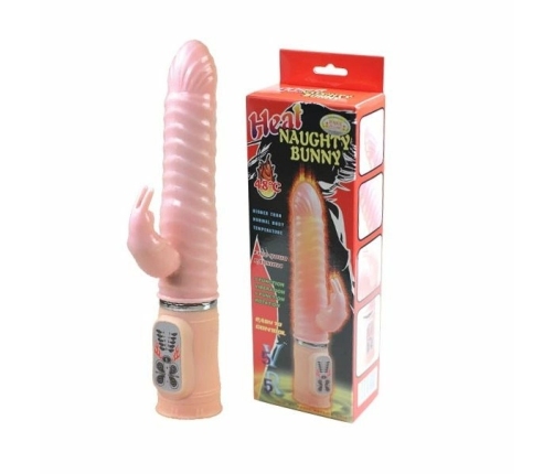 Baile Heat Fire Bunny Advanced Intimate Device 27cm Pink Silicone