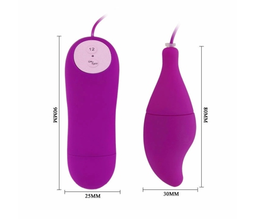 BAILE - PLEASURE SHELL12 PURPLE SAVE NEW