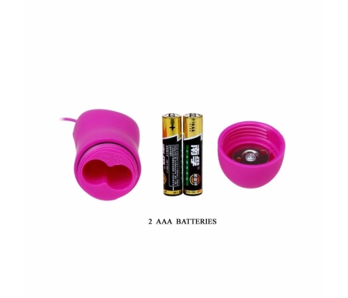 Baile Cute Secret Butterfly Intimate Massager Wired Lilac 12V ABS/TPR