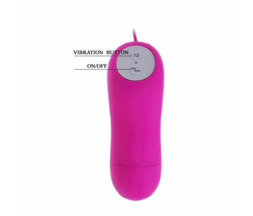 Baile Cute Secret Butterfly Intimate Massager Wired Lilac 12V ABS/TPR