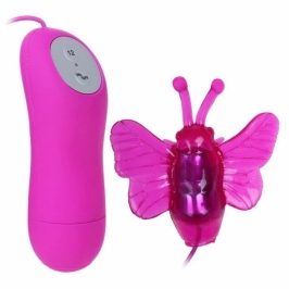 Baile Cute Secret Butterfly Intimate Massager Wired Lilac 12V ABS/TPR Baile Cute Secret Butterfly Intimate Massager Wired Lilac 12V ABS/TPR