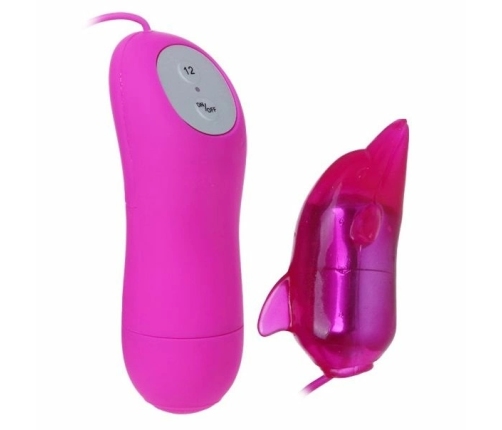Baile Cute Secret Dolphin Intimate Device 12-Mode Lilac ABS/TPR