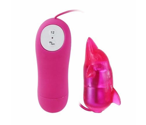 Baile Cute Secret Dolphin Intimate Device 12-Mode Lilac ABS/TPR