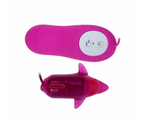 Baile Cute Secret Dolphin Intimate Device 12-Mode Lilac ABS/TPR