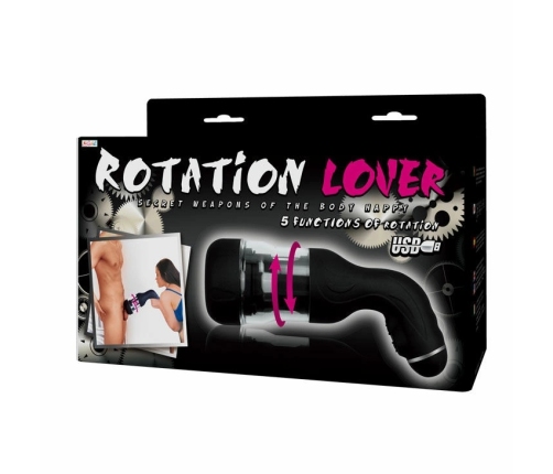 Baile Rotation Lover Automatic Intimate System 5-Speed 5V Black