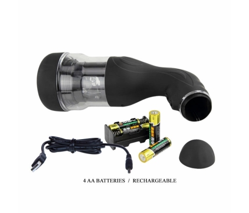 Baile Rotation Lover Automatic Intimate System 5-Speed 5V Black