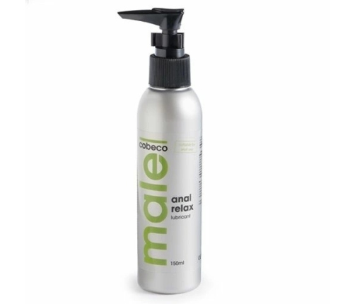 Cobeco Male Anal Relax Gel 150 ml - Comfort Formula, Water-Based Lubricant