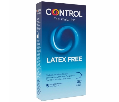 CONTROL - FREE SIN LATEX PRESERVATIVOS 5 UNIDADES