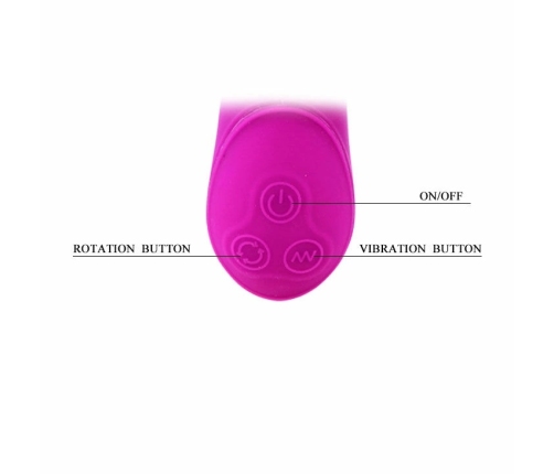 Pretty Love Hale Lilac Rotator - 30 Vibration & 7 Rotation Modes, 23.1 cm