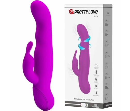 Pretty Love Hale Lilac Rotator - 30 Vibration & 7 Rotation Modes, 23.1 cm