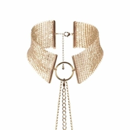 Bijoux Indiscrets Desir Metallique Gold Adjustable Mesh Necklace Belt