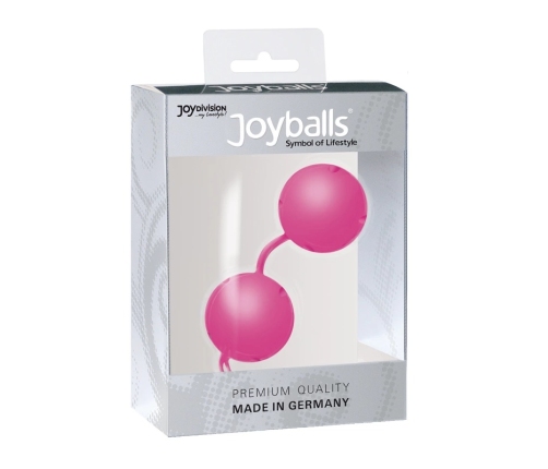 JOYDIVISION Joyballs Lifestyle Red - Double Training Balls Silikomed 3.5cm