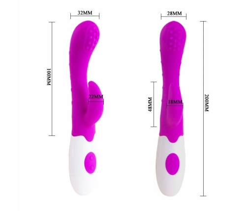 Pretty Love Arthur Lilac Intimate Stimulating Device 7 Modes 20cm