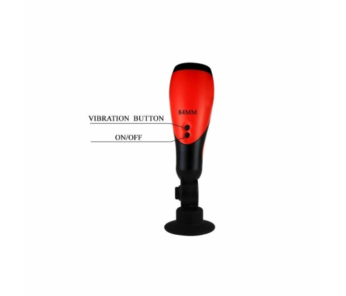 Baile Oral Sex Lover 30V Intimate Device with Suction Cup Adapter