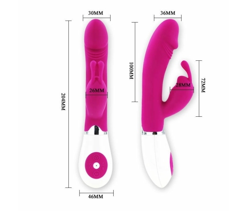 Pretty Love Flirtation Intimate Massager Rabbit Lilac 30 Functions 20.4cm