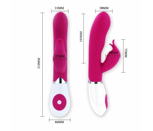 Pretty Love Felix Lilac Intimate Device with Dual Stimulation 21cm