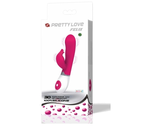 Pretty Love Felix Lilac Intimate Device with Dual Stimulation 21cm
