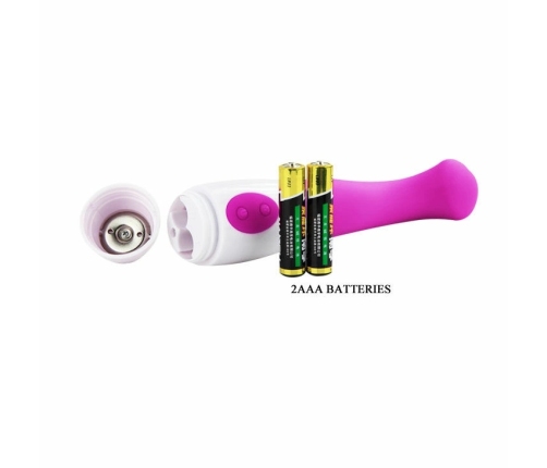 Pretty Love Charles Intimate Massager 30 Modes Lilac-White 18cm