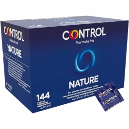Control Adapta Nature Condoms 144 pcs Ergonomic Transparent 54mm Control Adapta Nature Condoms 144 pcs Ergonomic Transparent 54mm