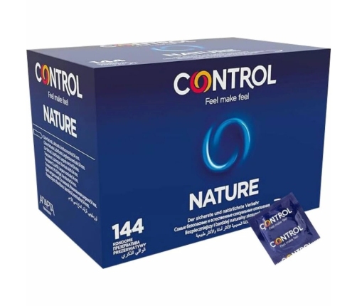 Control Adapta Nature Condoms 144 pcs Ergonomic Transparent 54mm