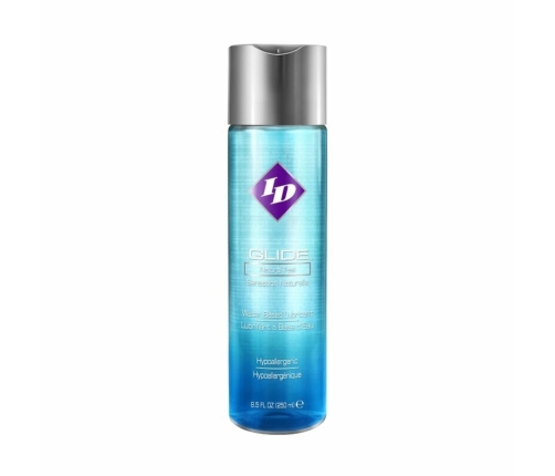 ID Glide Water-Based Intimate Gel 250ml - Long-Lasting, Silky Formula