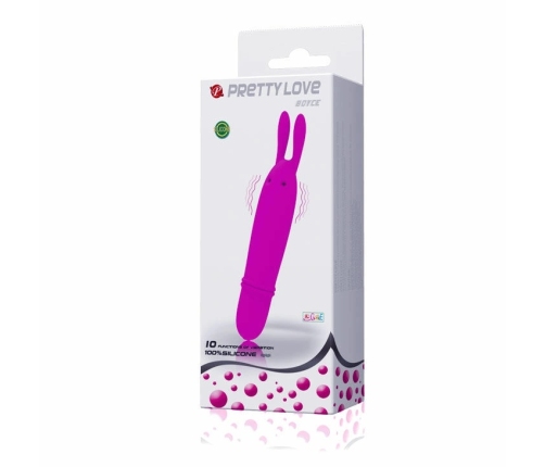 Pretty Love Boyce Lilac Stimulating Mini Massager 10 Modes Waterproof 12.7cm
