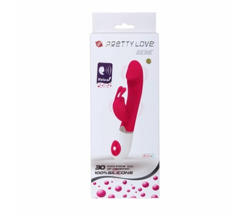 Pretty Love Flirtation Gena Voice-Controlled Silicone Intimate Device, 20.5cm