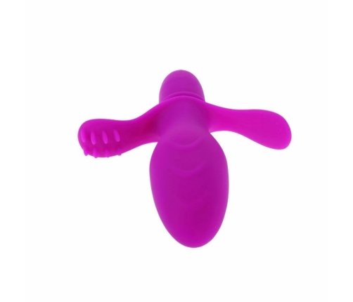 Pretty Love Flirtation Fitch Intimate Silicone Vibrator 10 Modes Pink 11cm