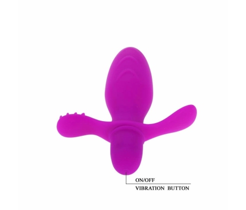 Pretty Love Flirtation Fitch Intimate Silicone Vibrator 10 Modes Pink 11cm
