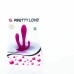 Pretty Love Edgar Intimate Double Stimulator Silicone 11cm Purple