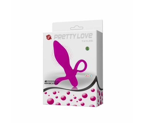 Pretty Love Flirtation Taylor Silicone Intimate Device 10 Modes Pink 11cm
