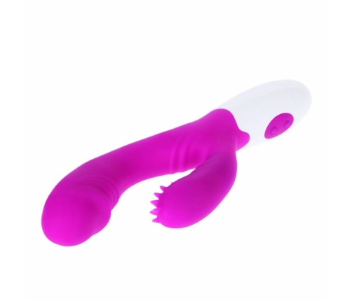Pretty Love Andre Intimate Dual-Motor Vibrating Device, Lilac 20cm