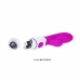 Pretty Love Alvis Dual Motor Vibrator Lilac/White 20 cm Ergonomic Design