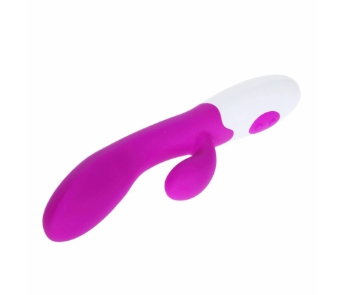 Pretty Love Alvis Dual Motor Vibrator Lilac/White 20 cm Ergonomic Design
