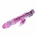 Baile Throbbing Bunny Pink Rotating Intimate Machine USB 29cm