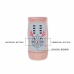 Baile Fire Bunny Rotator Intimate Machine with Heating System 220mm Pink