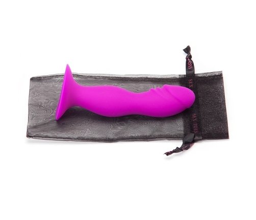 Pretty Love Booty Passion Silicone Plug with Suction Base, 16.5 cm