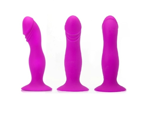 Pretty Love Booty Passion Silicone Plug with Suction Base, 16.5 cm